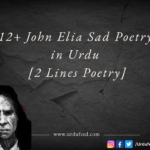 John Elia Sad Poetry in Urdu